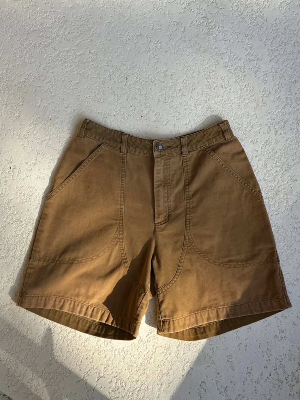 Patagonia VINTAGE Stand Up Shorts - Earth Tone - 26" Waist - Organic Cotton - Picture 2 of 9